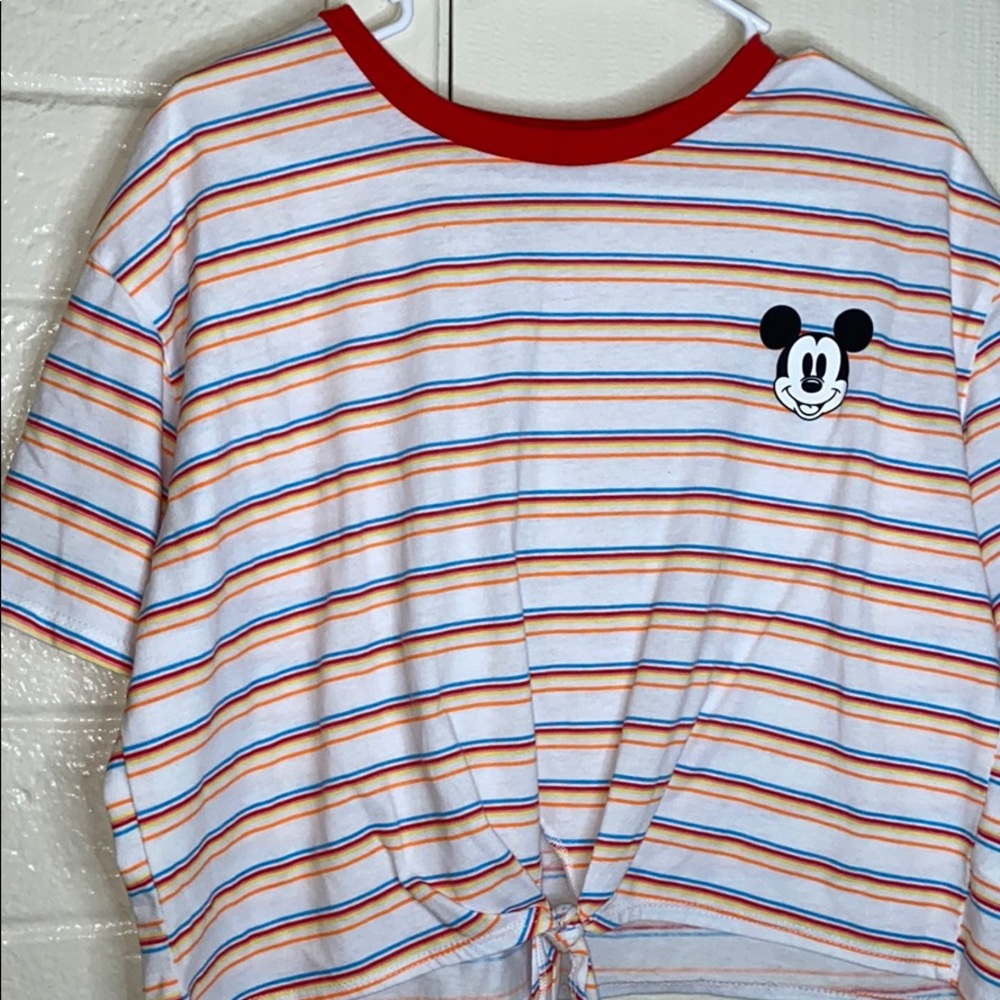 Disney Mickey Mouse Women’s Crop Tee